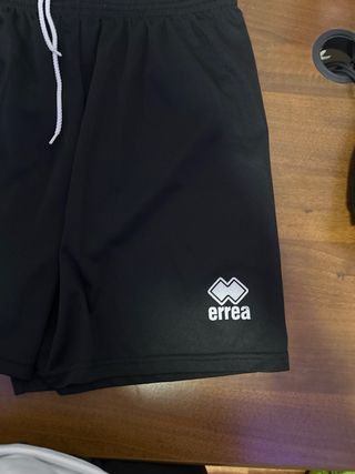 Pantaloncini Errea neri