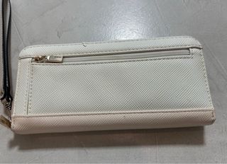 Cartera Guess Beige y Blanca