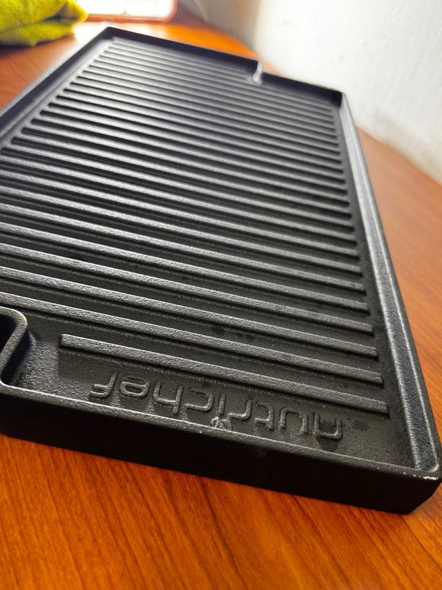 Placa Hierro Fundido Reversible Nutrichef