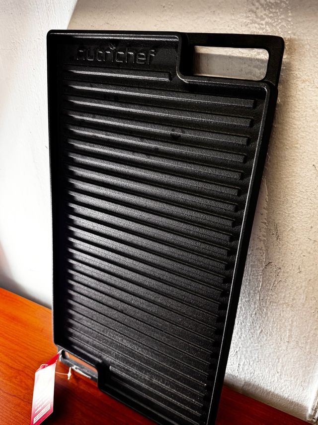 Placa Hierro Fundido Reversible Nutrichef