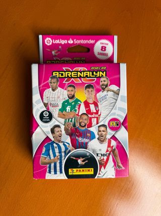 6 blisters cromos fútbol LaLiga 2021-22 + Album