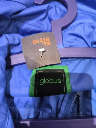 Chaqueta -Chubasquero -Cortavientos Globus Azul