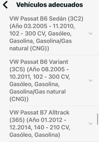 Copela amortiguador para vehículos Seat-Audi-Vw-Sk