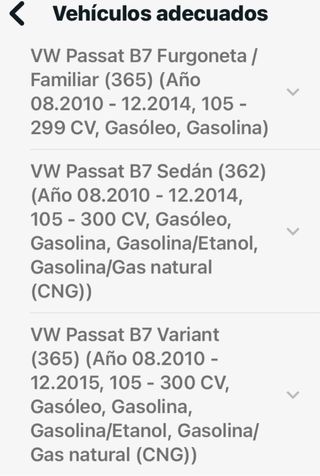 Copela amortiguador para vehículos Seat-Audi-Vw-Sk