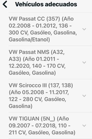 Copela amortiguador para vehículos Seat-Audi-Vw-Sk