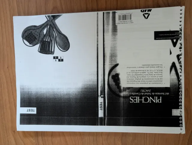 Temario  y test Ayudante Cocina.