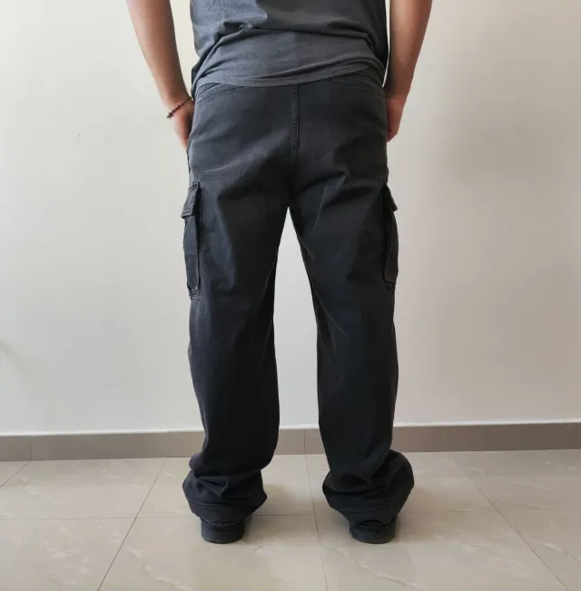 Pantaloncini cargo Uniqlo neri