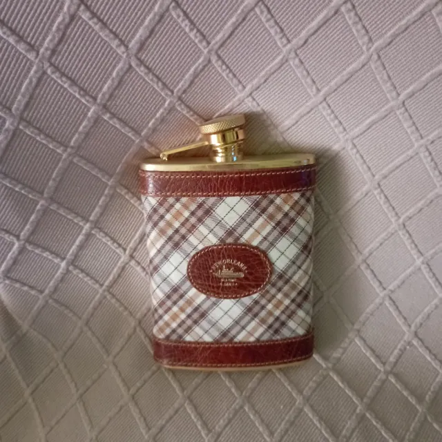 Petaca de cuero New Orleans