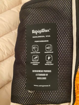 Piumino RefrigiWear Giallo Taglia S Nuovo