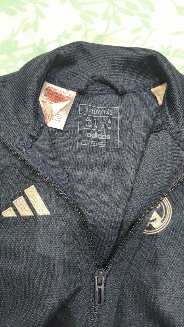 Chándal Adidas Real Madrid Azul Talla 9-10