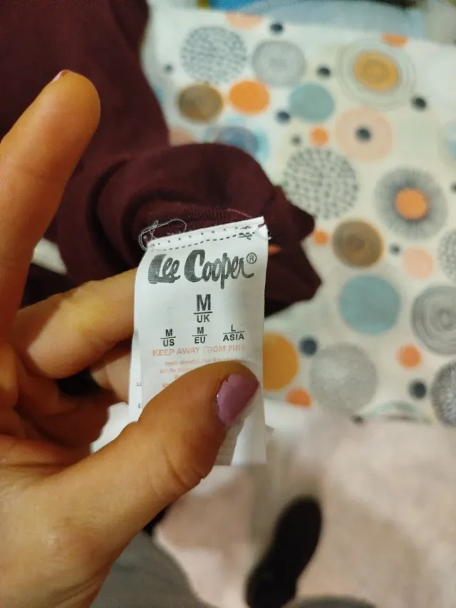 Maglioncino Lee Cooper Bordeaux Uomo M