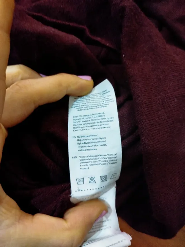 Maglioncino Lee Cooper Bordeaux Uomo M