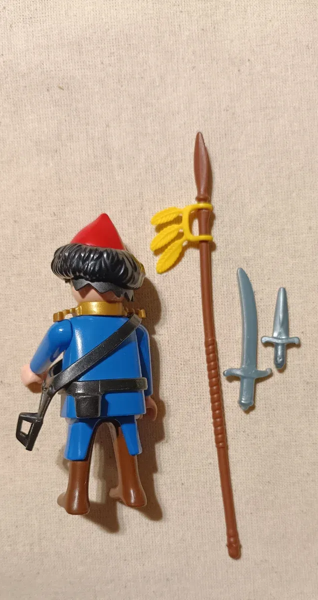 Playmobil 4683 Soldado con Lanza y Espadas