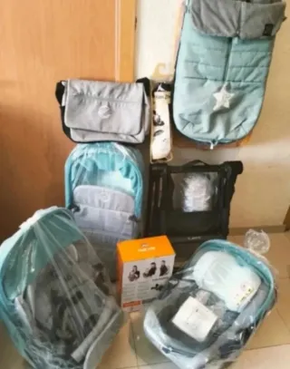 Carrito Bebe Jane Muum 3 Piezas Con Accesorios