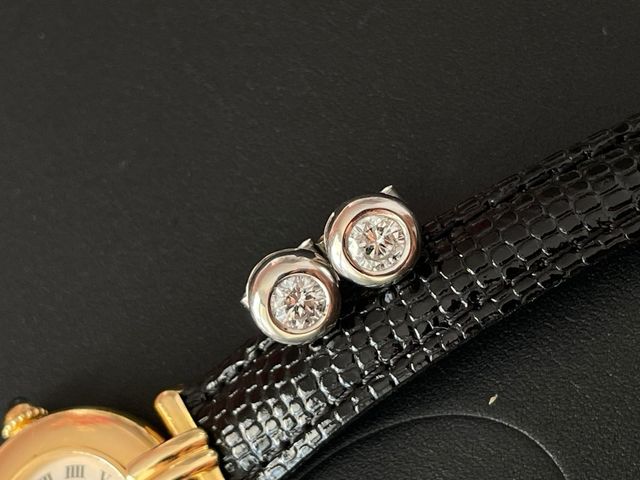 Pendientes de diamantes