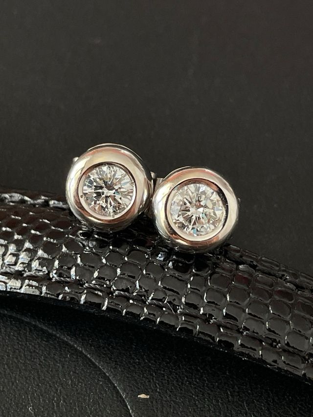 Pendientes de diamantes