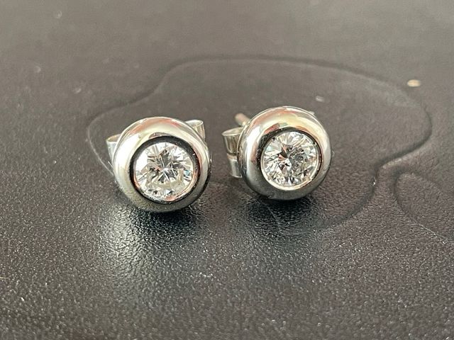 Pendientes de diamantes