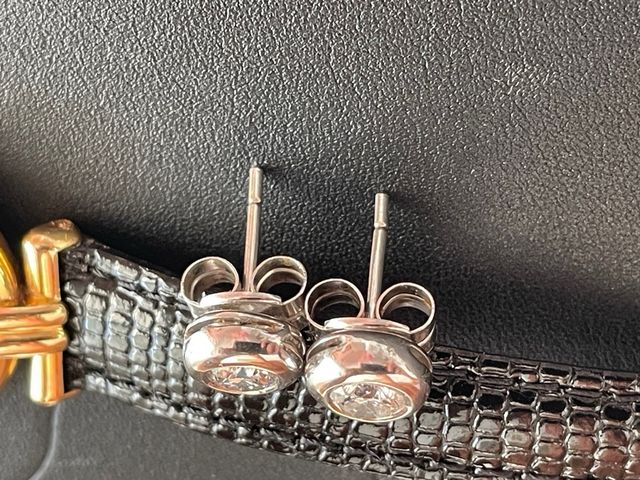 Pendientes de diamantes