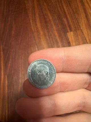 Moneda 50 céntimos Franco 1966