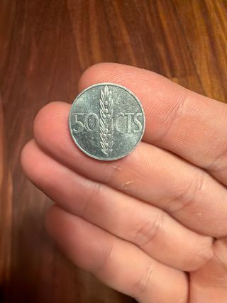 Moneda 50 céntimos Franco 1966