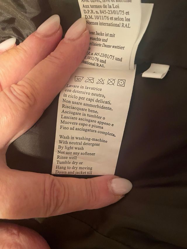 Gilet piumino d'oca marrone