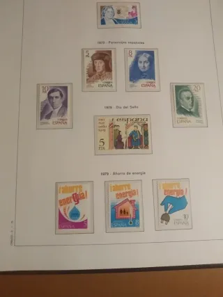 Lote Sellos España 1976 al 82 Nuevos.