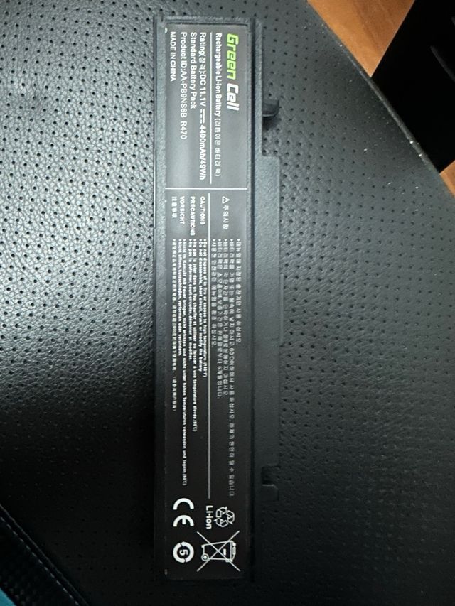 Batería Green Cell Li-Ion 4400mAh