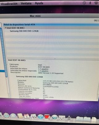 Apple Mac Mini A1176 ampliado