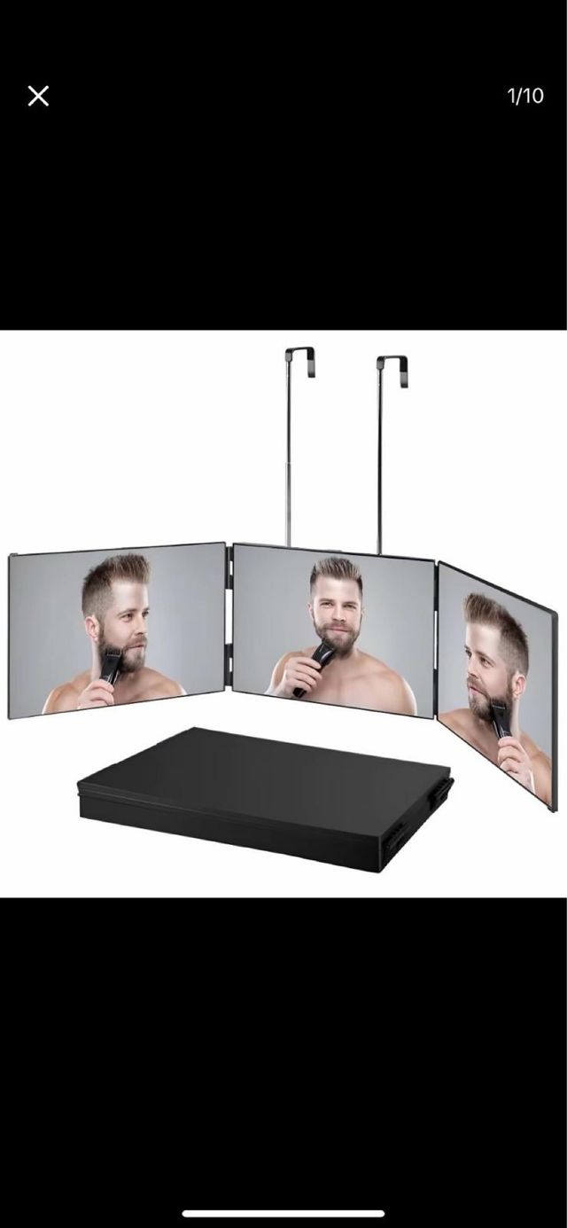 Espejo 360 para corte de pelo ajustable