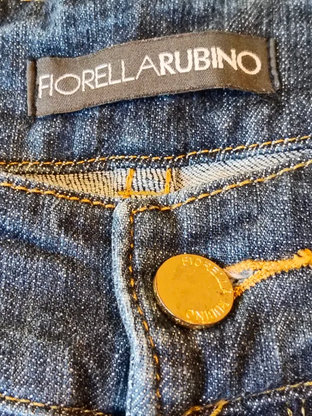 Jeans Fiorella Rubino blu donna