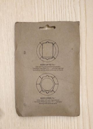 Plate Holder Porta Piatti in Ottone - Set 4 Pezzi