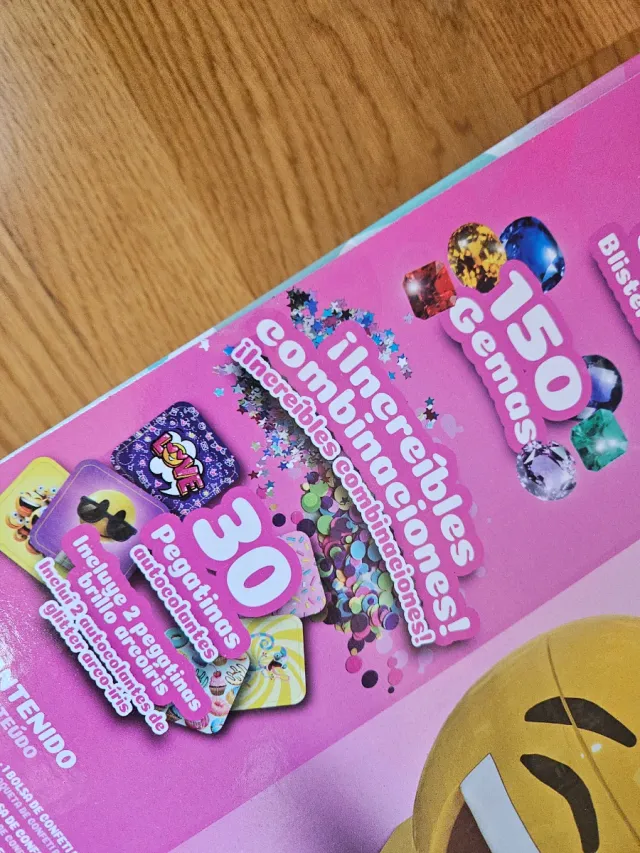 Juego Crea Tus Pegatinas 3D Bizak