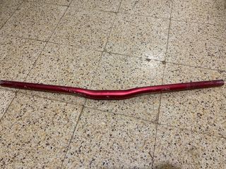 Manillar MTB Enduro Descenso Rojo