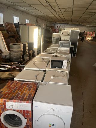 Lote electrodomésticos: neveras, lavadoras, microo