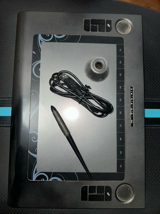 Tableta Gráfica con Lápiz y Cable USB