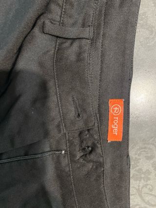 Pantalón de trabajo chica, color negro