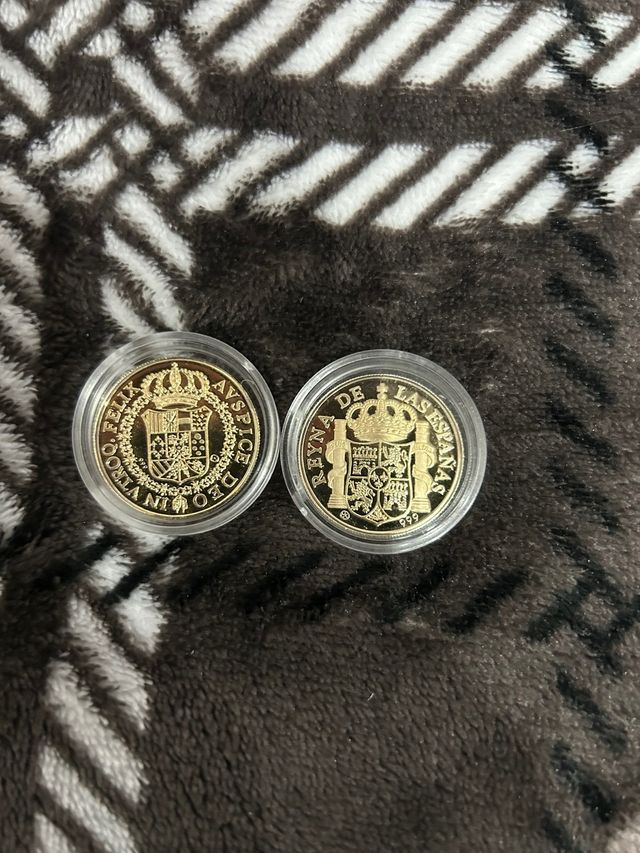 Monedas de Oro y Plata de España
