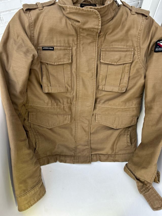 Chaqueta Superdry Talla M Beige