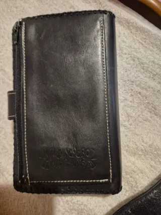 Conjunto Mochila, Bandolera y Billetera de piel