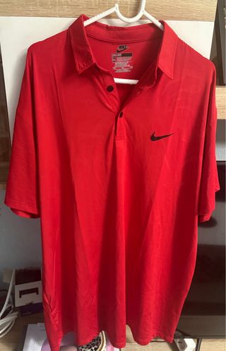 Polo Deportivo Nike Rojo