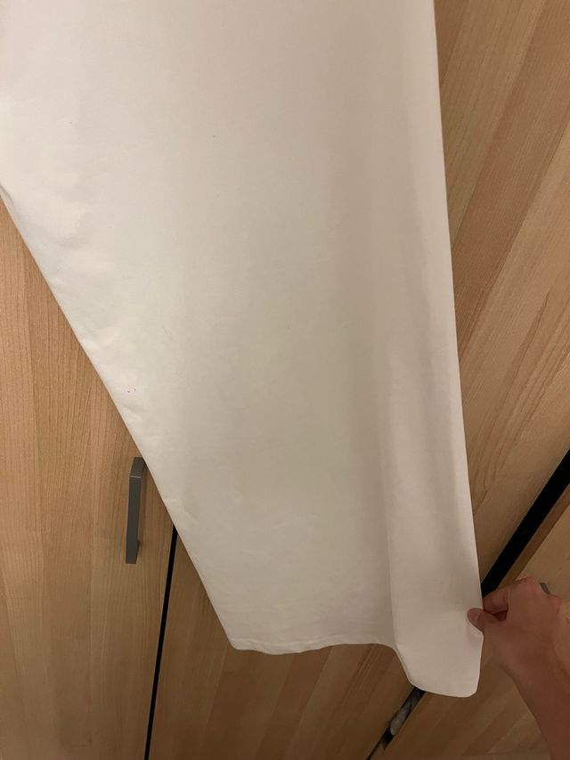 Pantaloni larghi bianchi per ballo