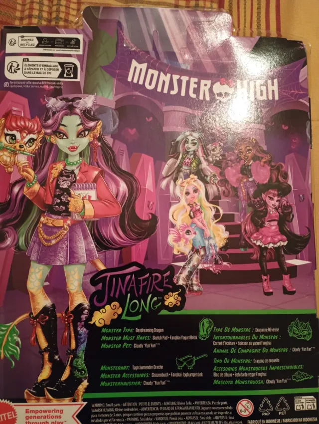 Muñeca Monster High Jinafire Long