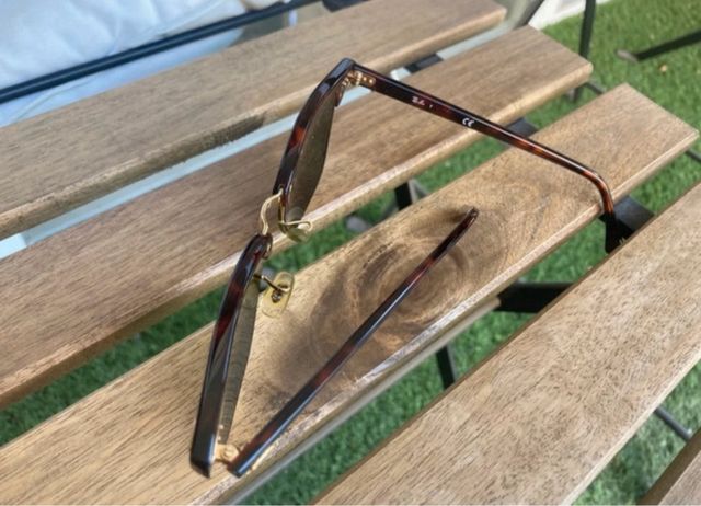 Gafas Ray-Ban Clubmaster Marrón y Dorado
