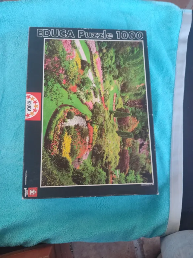 Puzzle Educa 1000 Piezas Paisaje Jardín