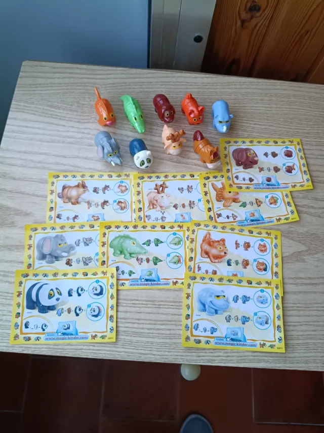 Kinder Sorpresa Giocattoli Animali Vari