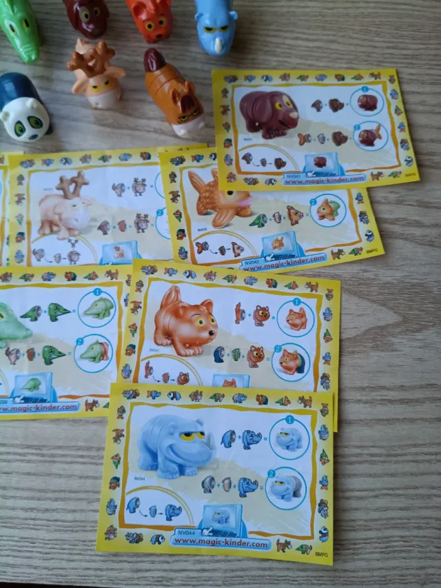 Kinder Sorpresa Giocattoli Animali Vari