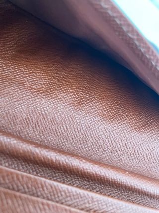 Cartera Louis Vuitton Monogram Marrón