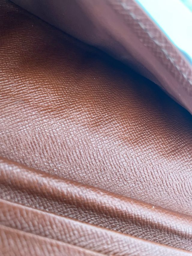 Cartera Louis Vuitton Monogram Marrón