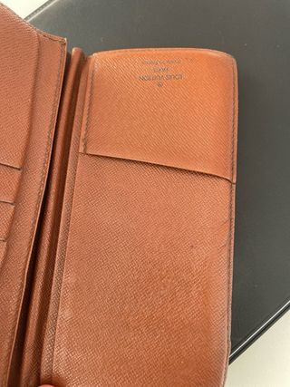 Cartera Louis Vuitton Monogram Marrón