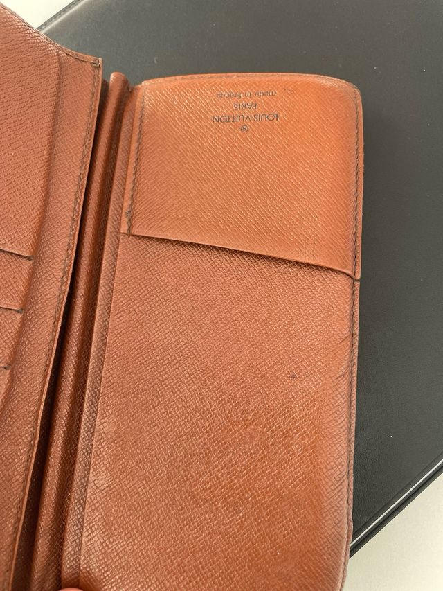 Cartera Louis Vuitton Monogram Marrón